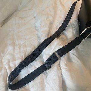 Black Off White Bag Strap